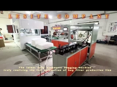 خط إنتاج تجميع فلتر كيس الهواء