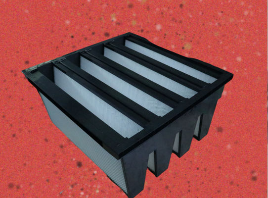 ABS Frame MERV 13 Hepa Media Filter ، مرشح حقيبة الجيب لنظام HVAC