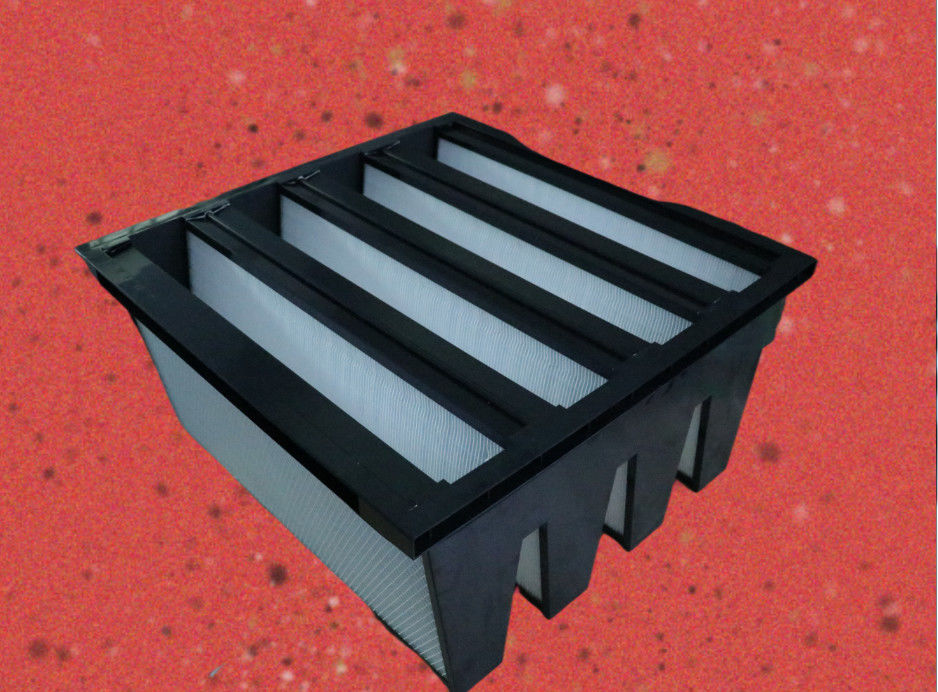 ABS Frame MERV 13 Hepa Media Filter ، مرشح حقيبة الجيب لنظام HVAC